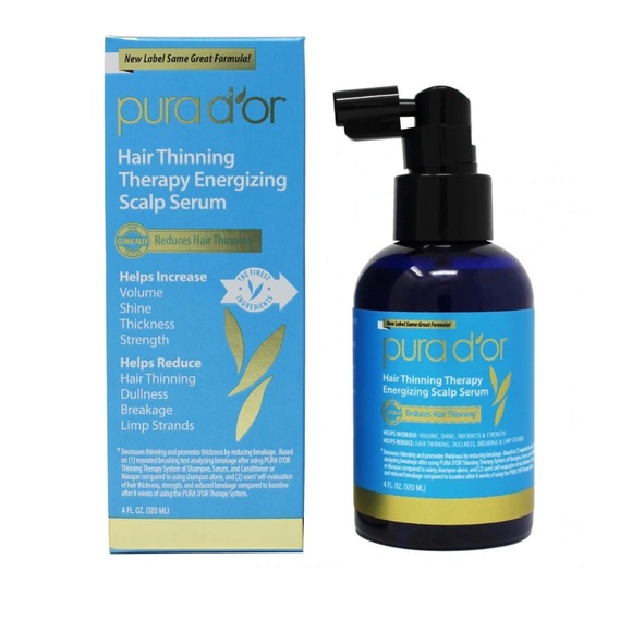 🆕 PURA D’OR Hair Thinning Therapy Energizing Scalp Serum - Picture 1 of 4